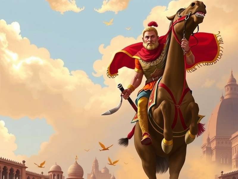 Rajasthan Warrior Legend Game Banner